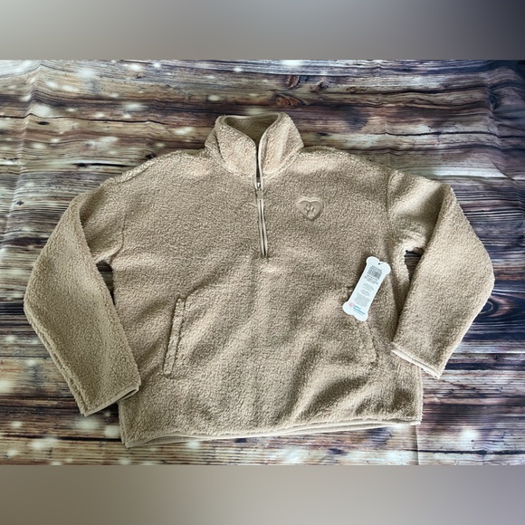 Skechers Women's Bobs for Dogs Cuddle 1/4 Zip - Picture 1 of 11